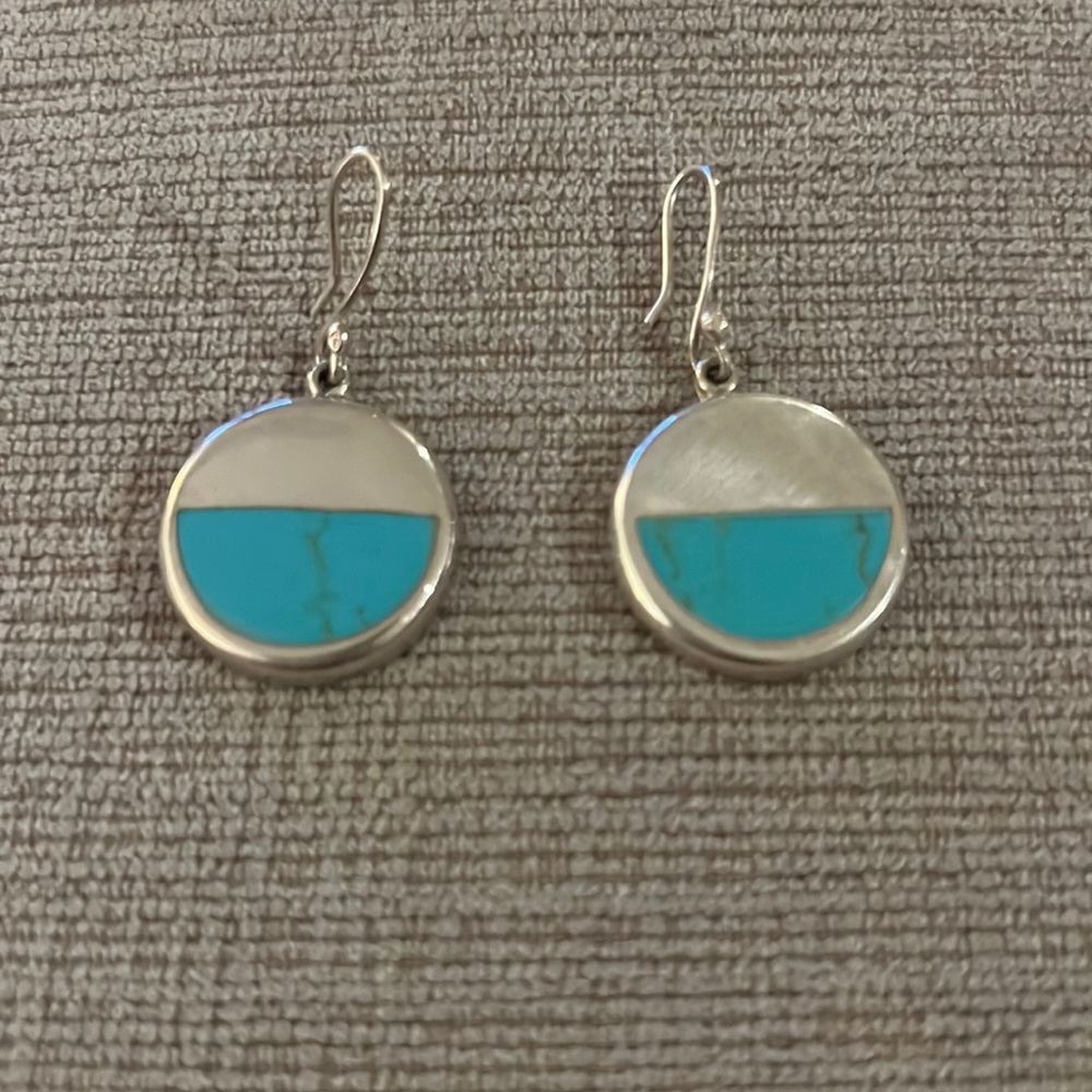 Silver earring